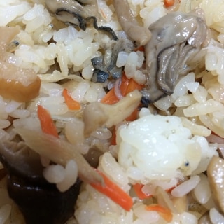 牡蠣入りちらし寿司(●´ー｀●)